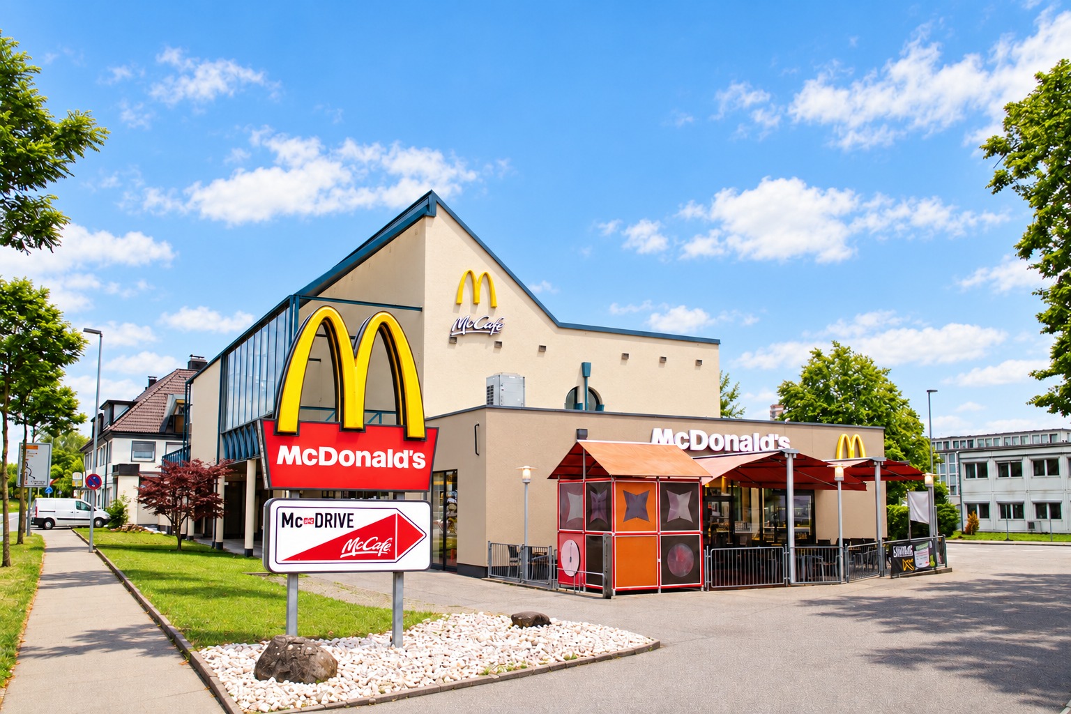 Einblick in das McDonald’s Restaurant Friedrichshafen